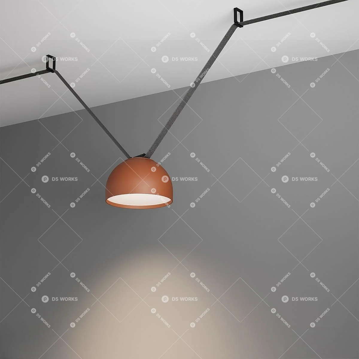 Pendant Light 3d model thumbnail 5