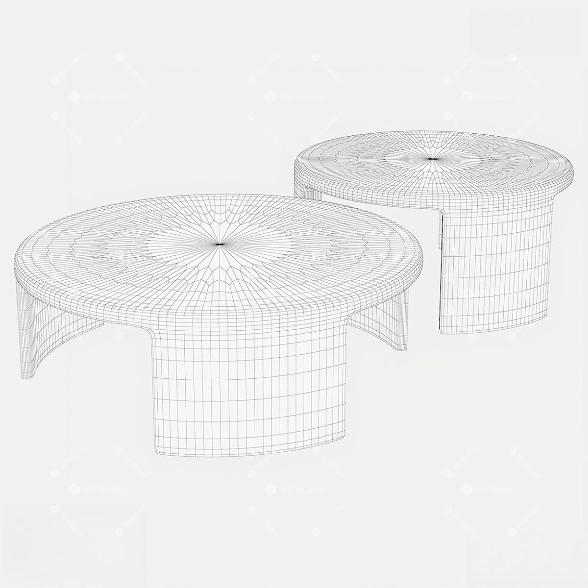 Modern Coffee Table 3d model thumbnail 2