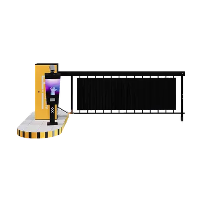 Electronic automatic parking toll pole