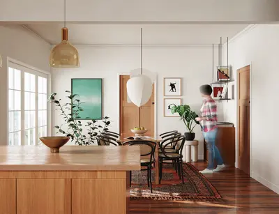 Modern Dining Room (Home)