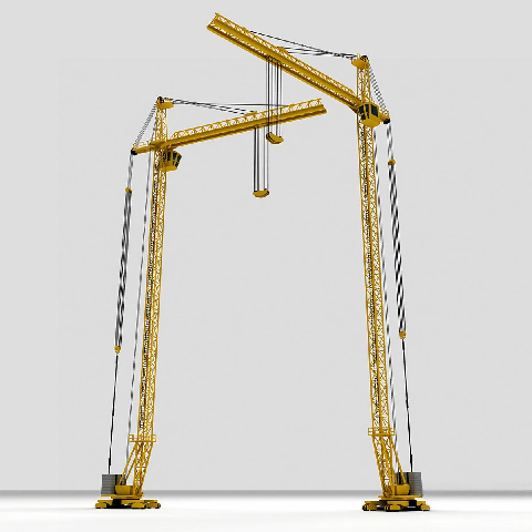 Modern Tower Crane
