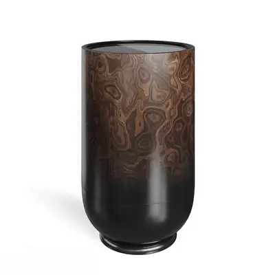 Wood Grain Marble Side & Corner Table 3d model