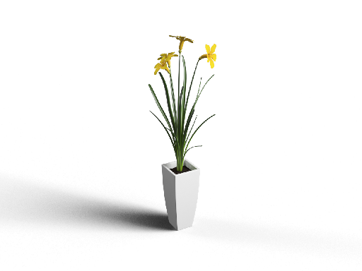 Modern Potted Plant