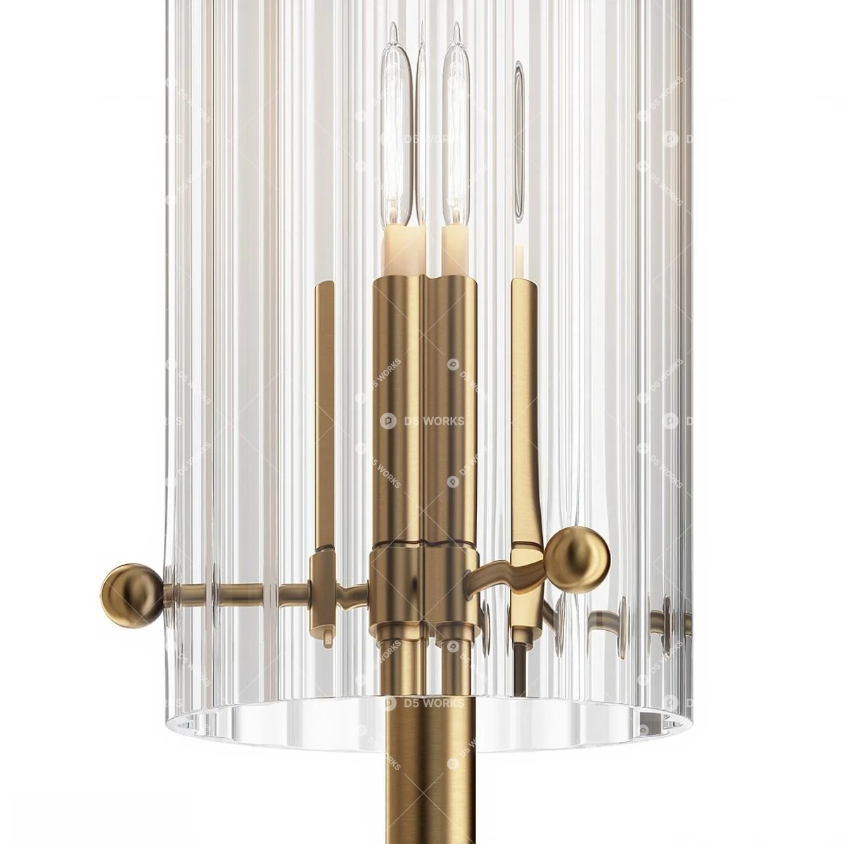 Quiet Luxury Wall Lamp 3d model thumbnail 4