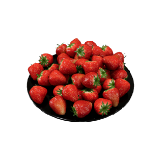 Food and Drink strawberry platter(SSS)
