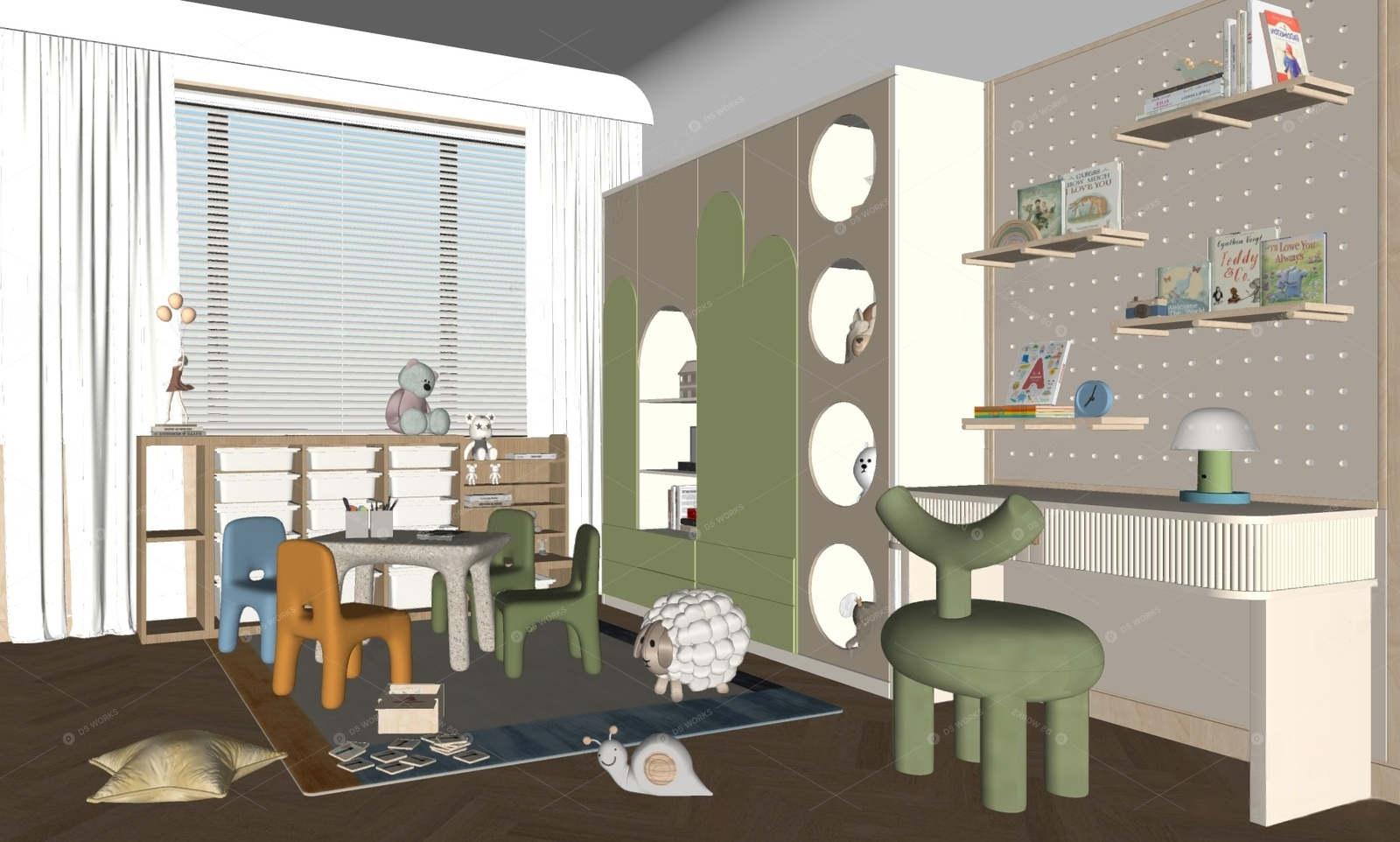 Entertainment Rooms 3D Models 2