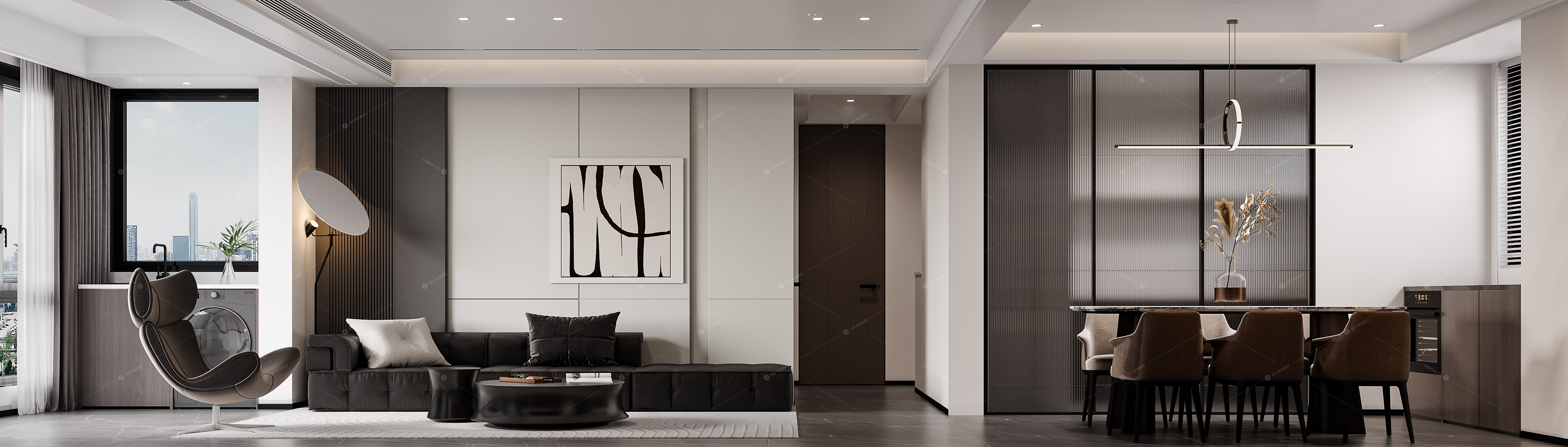 Living & Dining Rooms 3D Models