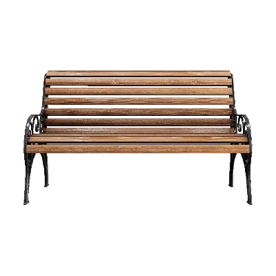 Outdoor Wooden Bench 06