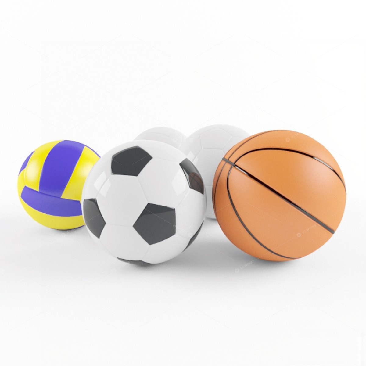 Sports Equipment 3D Models 2