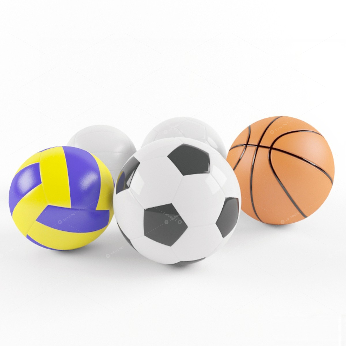 Sports Equipment 3D Models