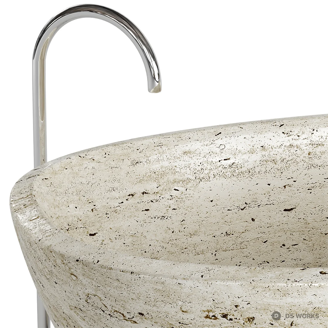 Bathtub 3d model thumbnail 2