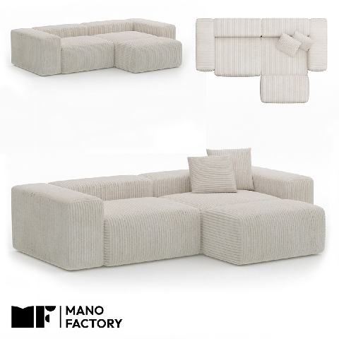 Modern Two-seater Sofa