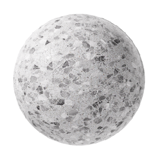 Terrazzo Dark gray terrazzo