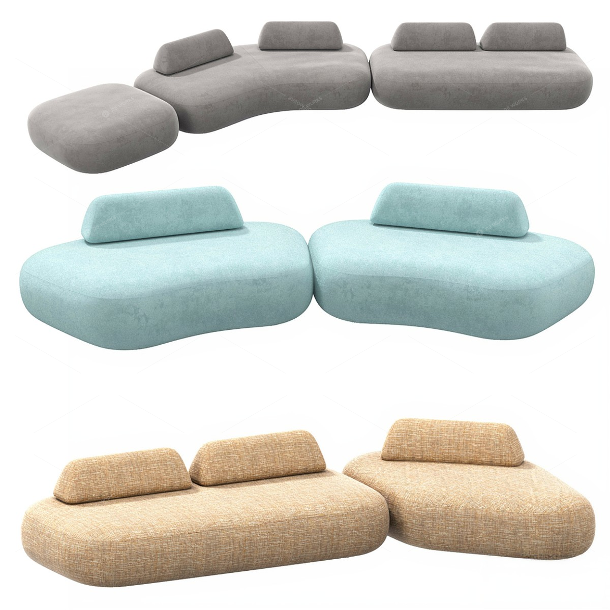 Sofas 3D Models 2