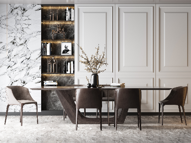 Modern Dining Table & Chairs Set