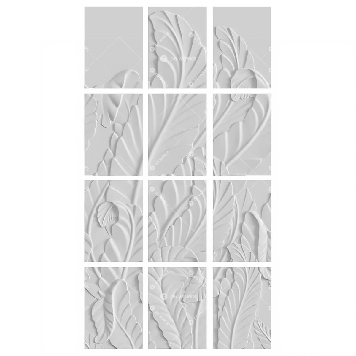 Wall Panel 3d model thumbnail 2