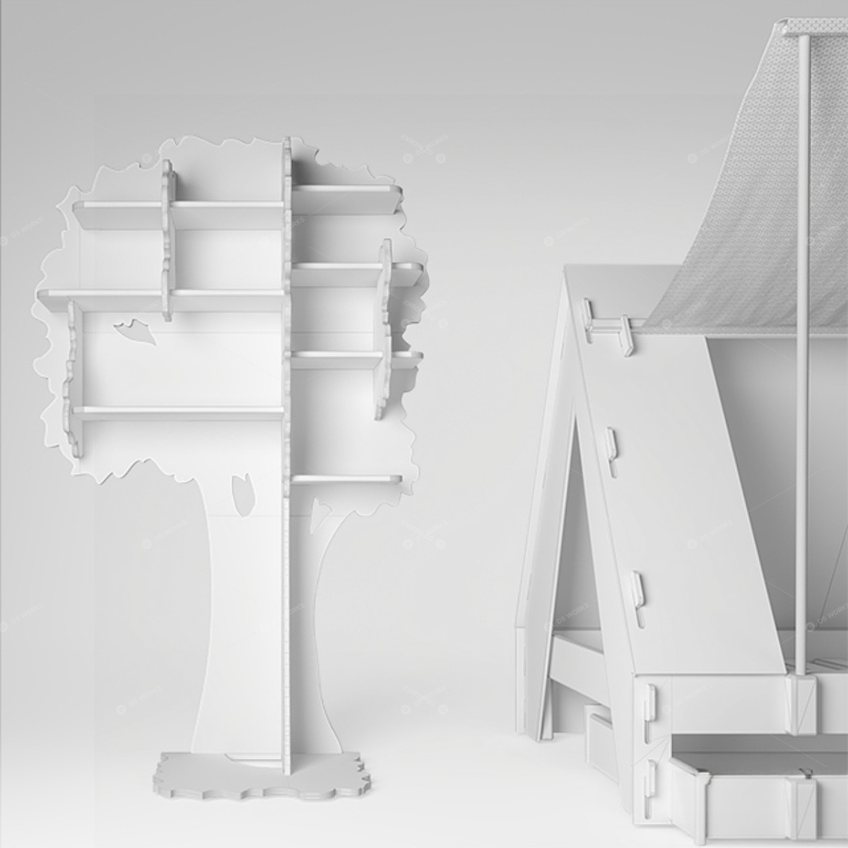 Furniture Sets 3D Models 3