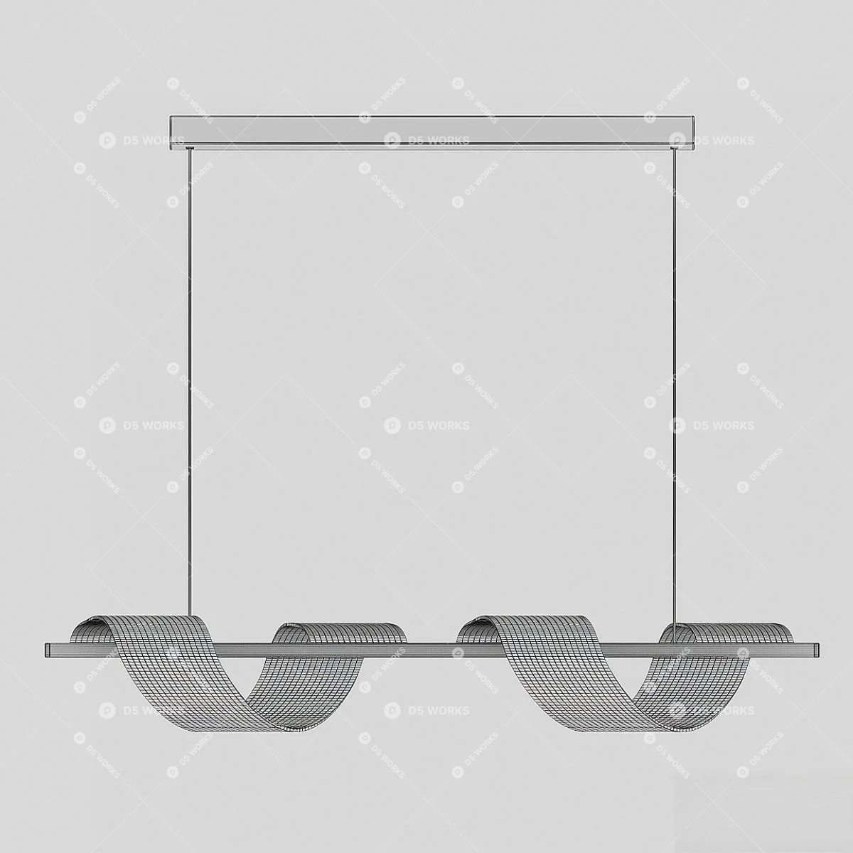 Pendant Light 3d model thumbnail 2