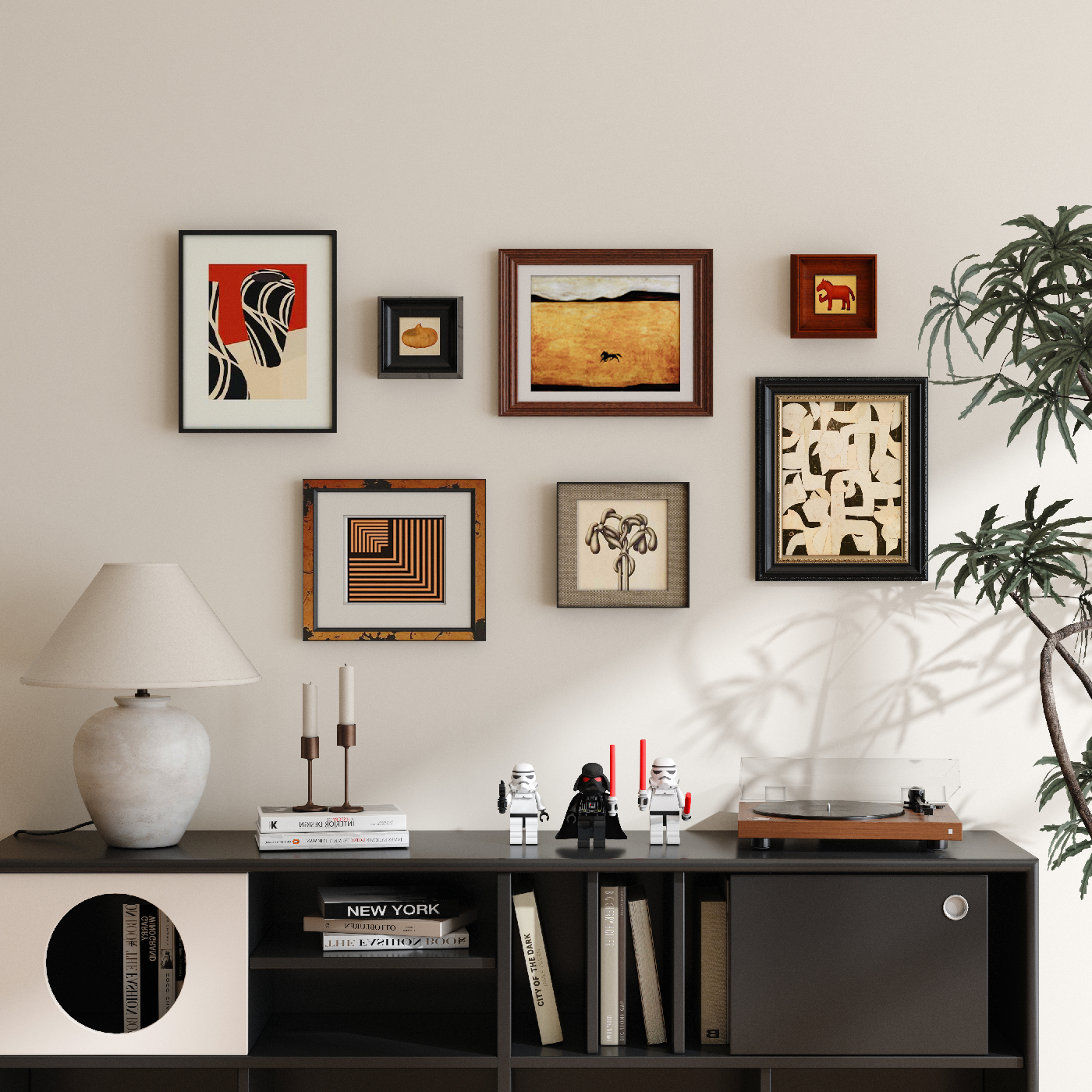 Vintage Modern Paintings 