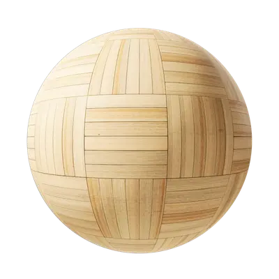 White maple patterned wooden floor