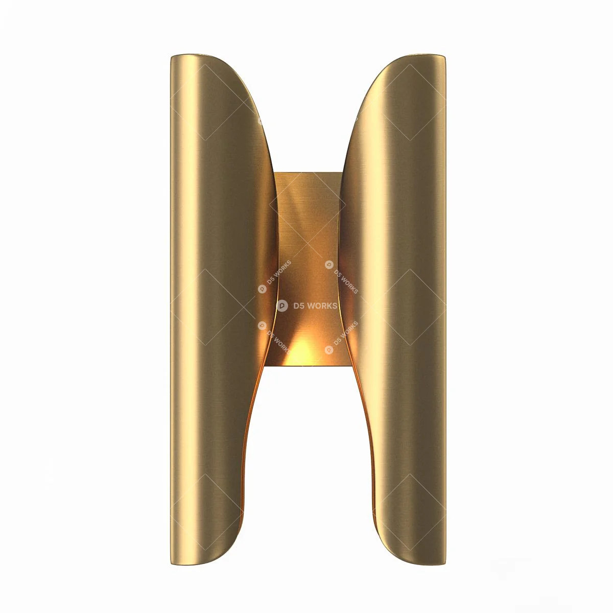 Quiet Luxury Wall Lamp 3d model thumbnail 2