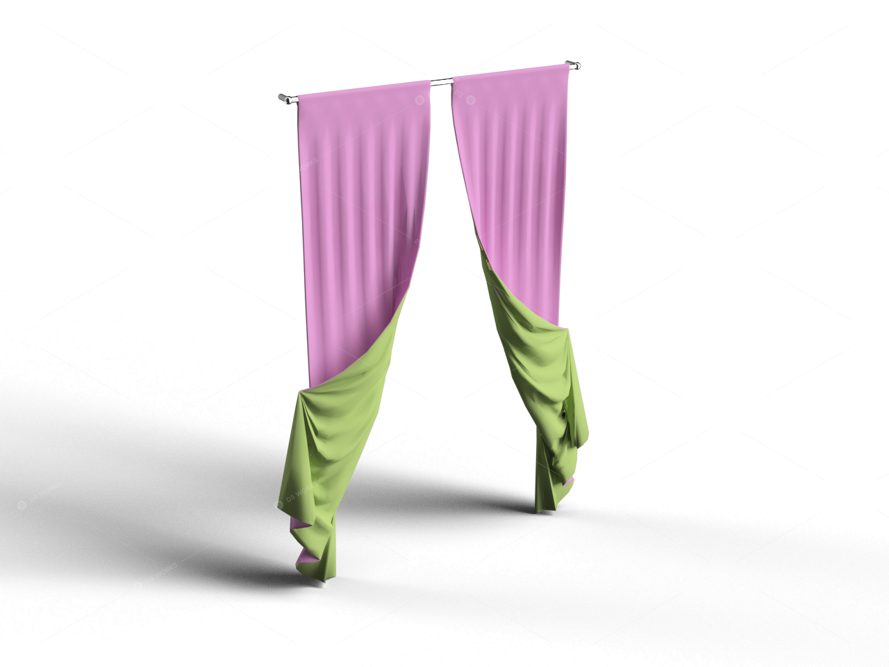 Curtains 3D Models
