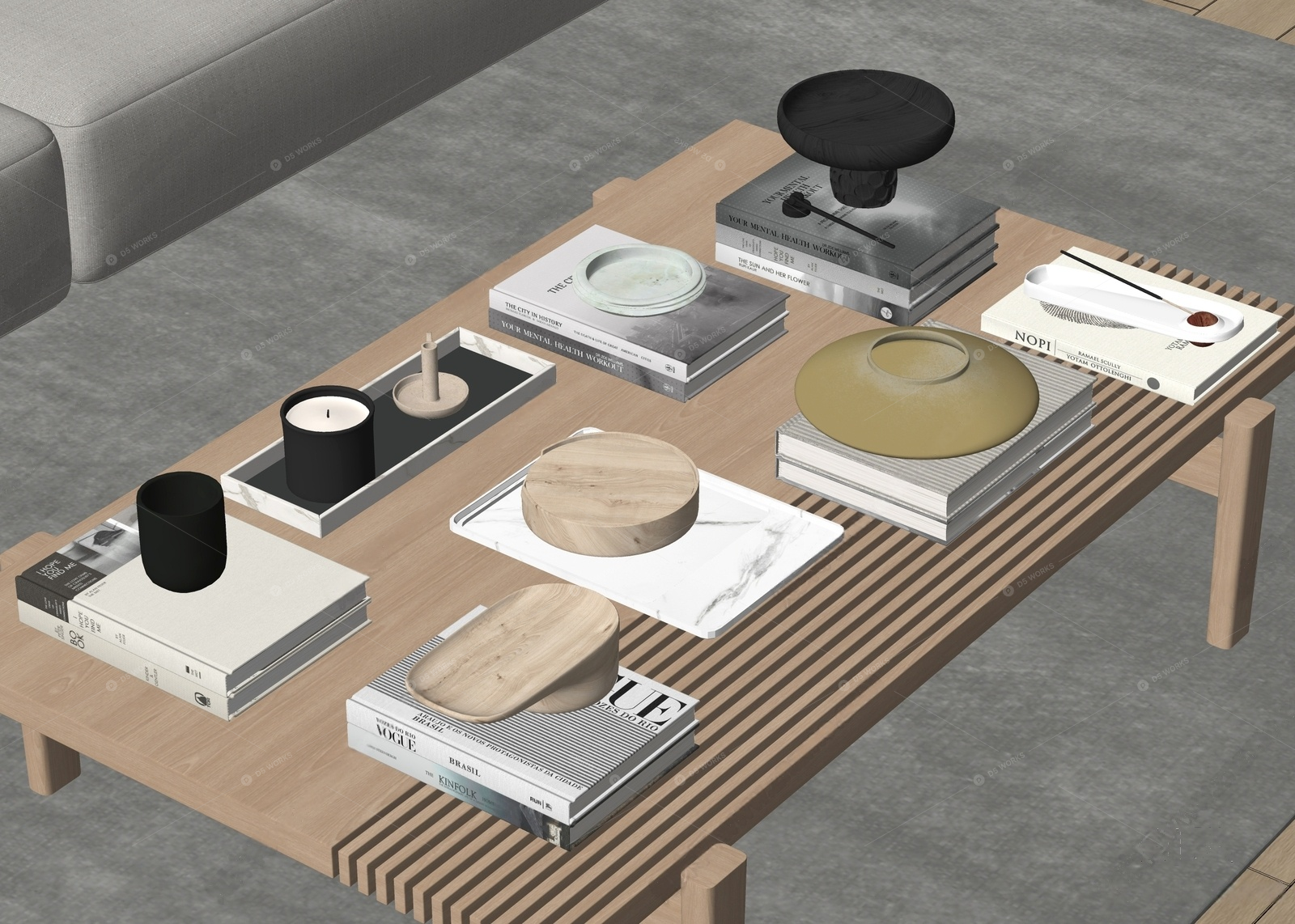 Decorative Sets 3D Models 2