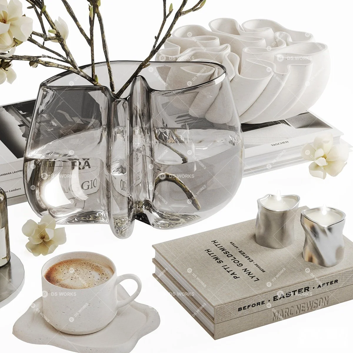 Decorative Set 3d model thumbnail 2