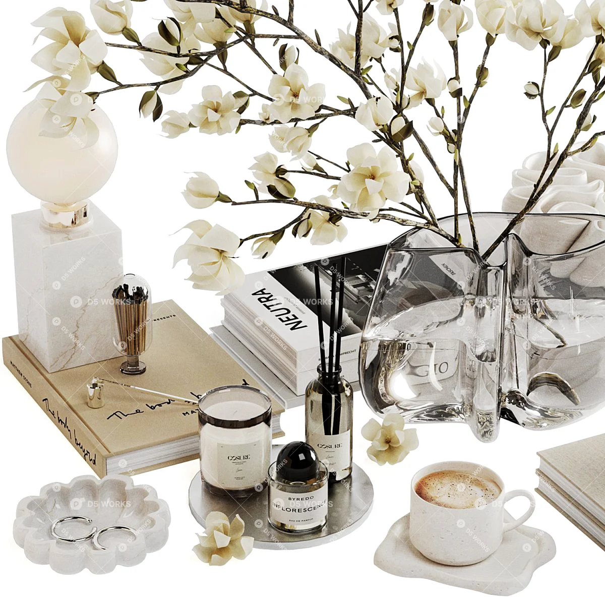 Decorative Set 3d model thumbnail 4