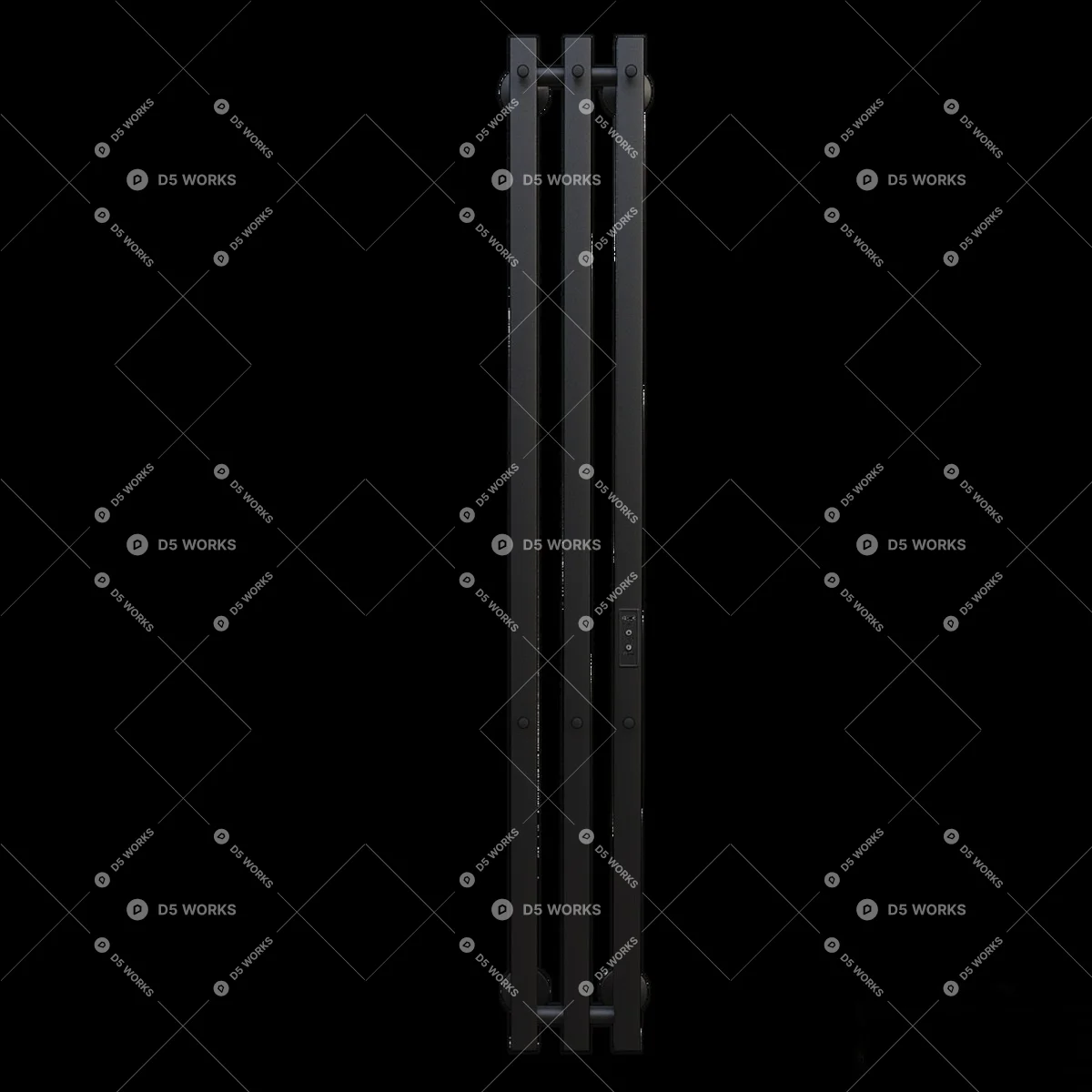 Towel Rack 3d model thumbnail 2