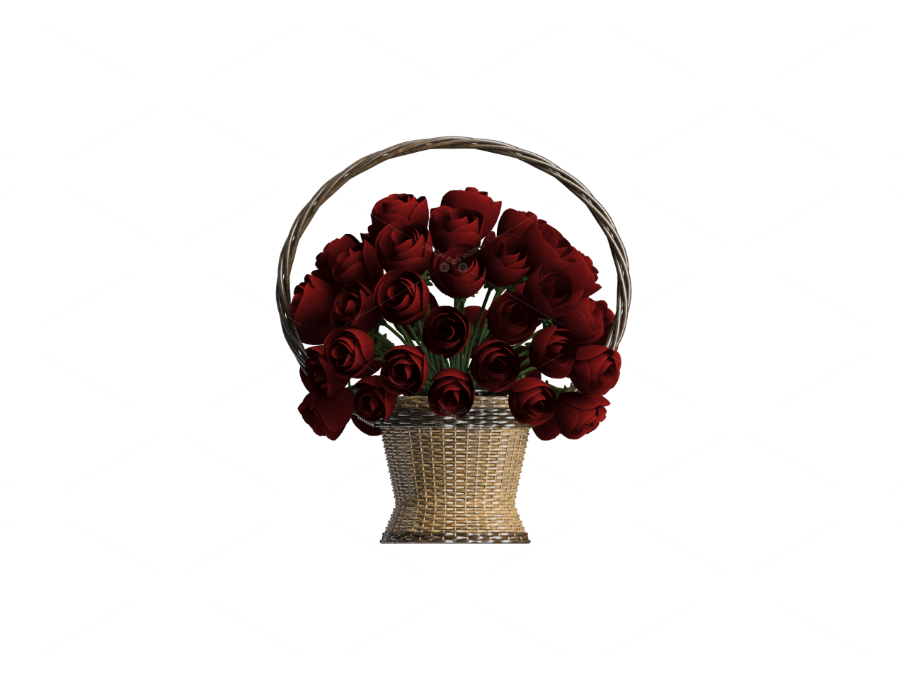 Vases & Floral Arrangements 3D Models 2