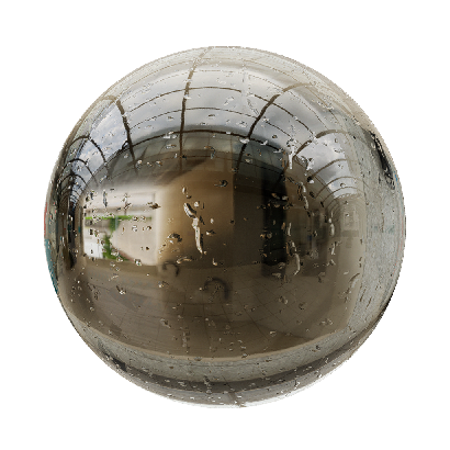 Specular Glass Water Mark Glass