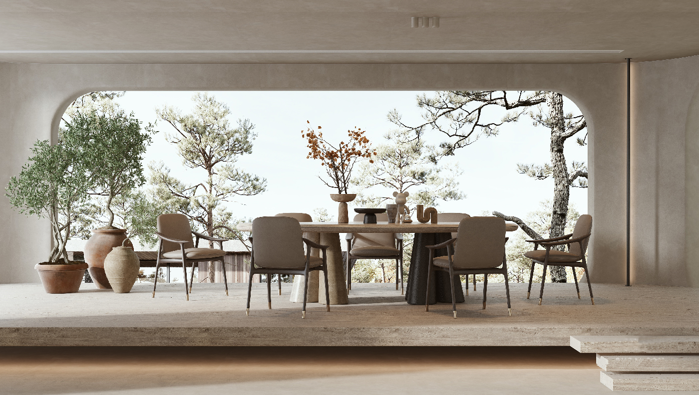 Modern Dining Room (Villa)