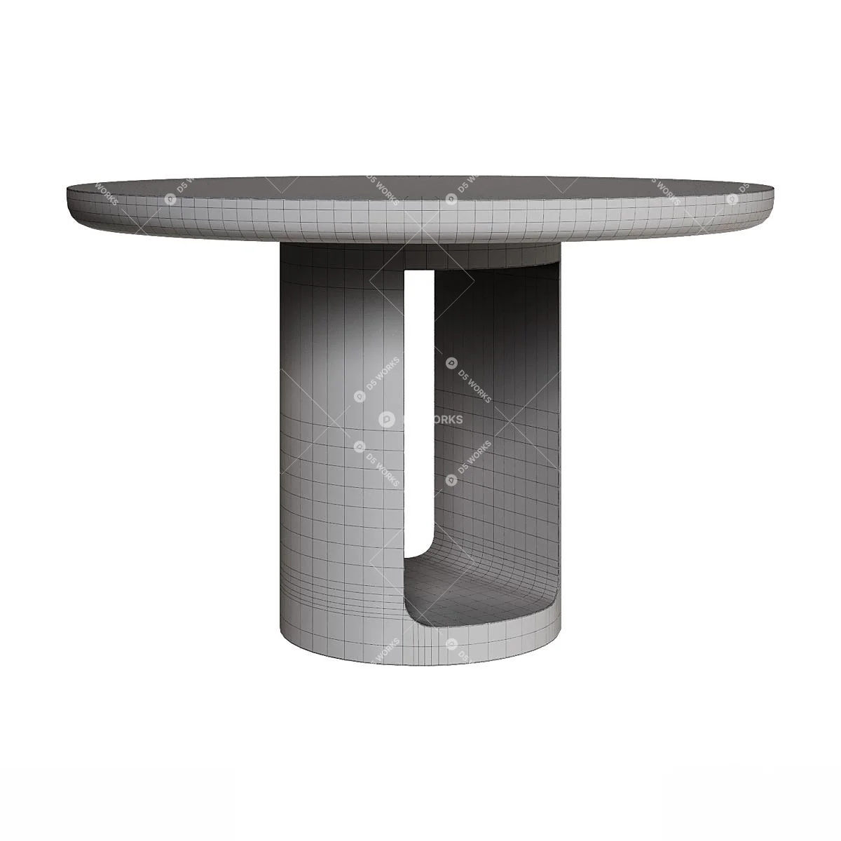 Dining Table 3d model thumbnail 4