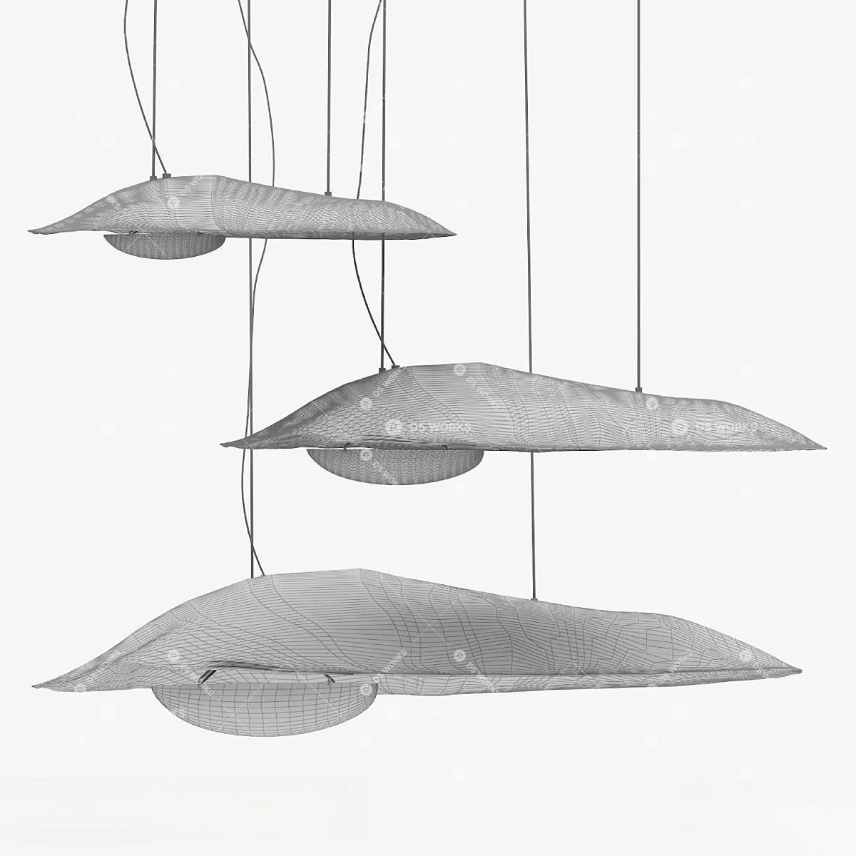 Pendant Light 3d model thumbnail 3