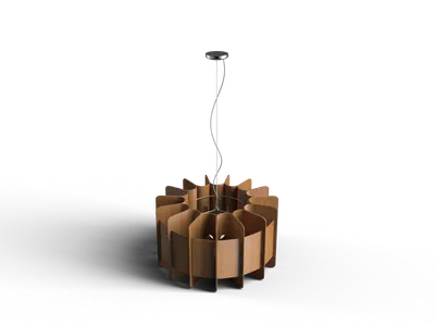 Minimalist Pendant Light 3d model