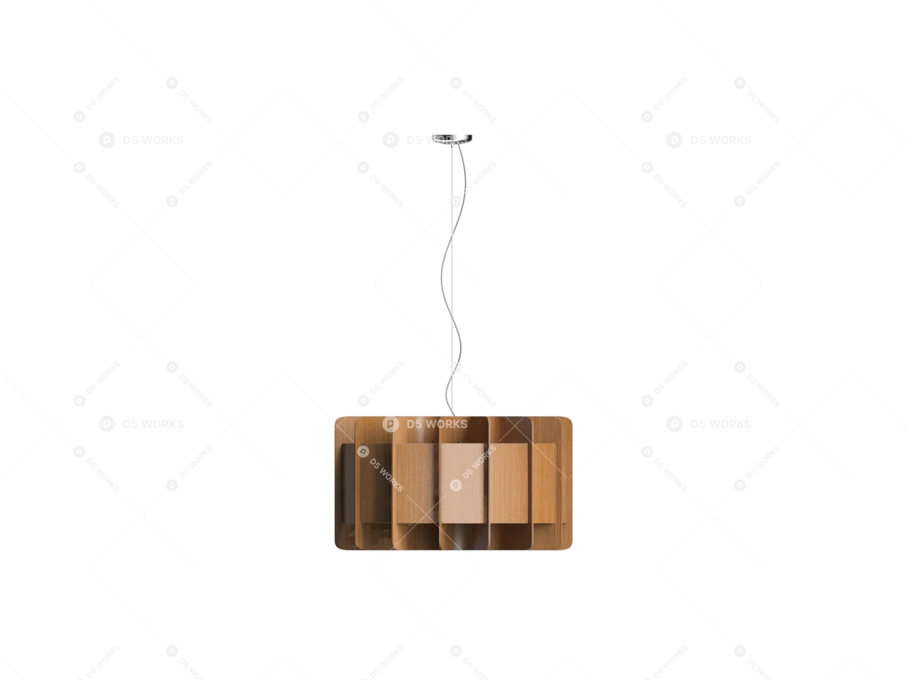 Pendant Light 3d model thumbnail 2