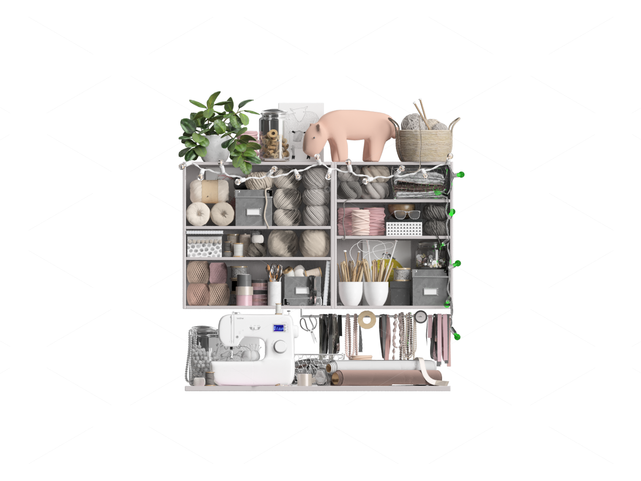 Shelves 3D Models 2