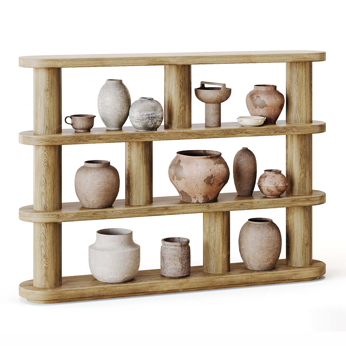 Ceramic Vessels 3D Models 3