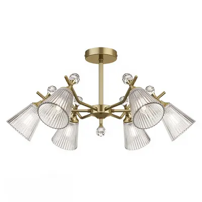 Transitional Flush Mount Light