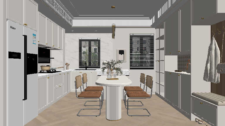Modern Open Kitchen