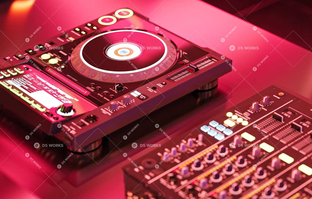 Modern Bar 3d model thumbnail 2