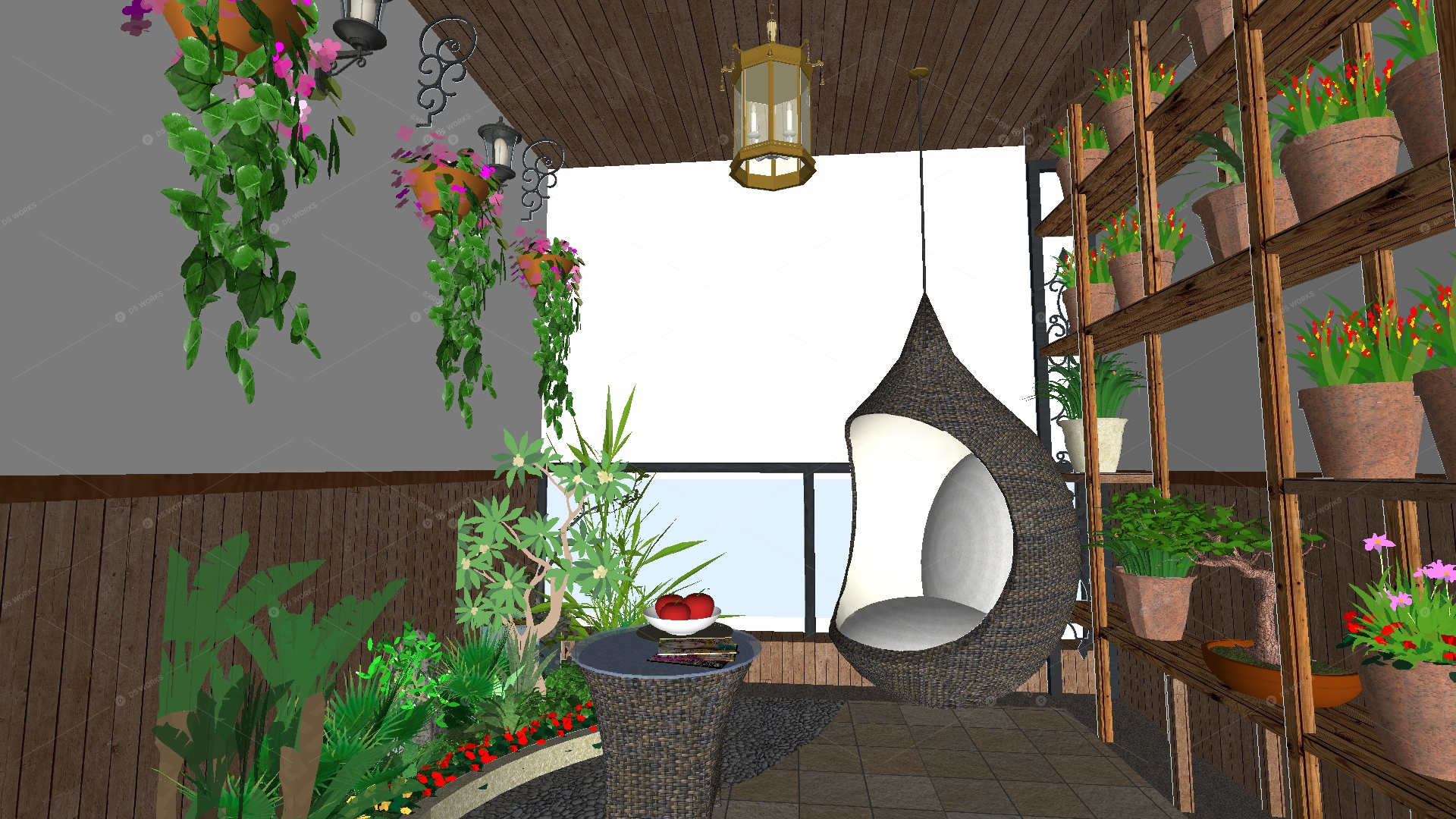 Gardens & Balconies 3D Models 7