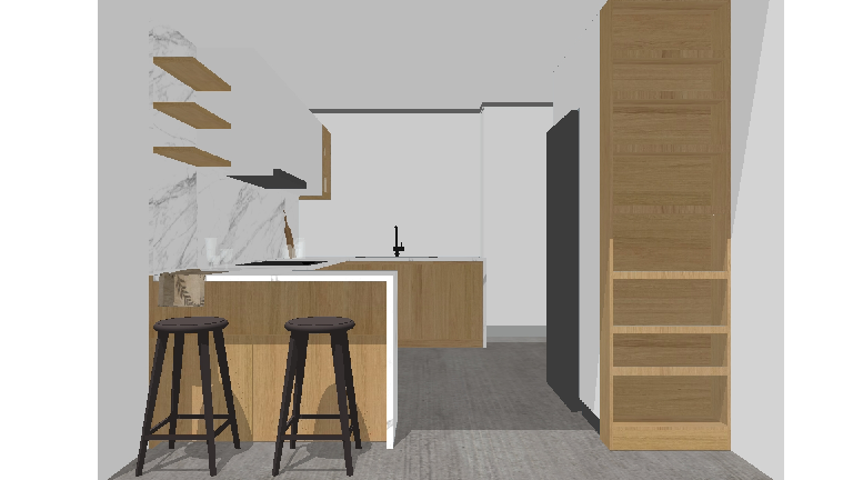 Modern Open Kitchen