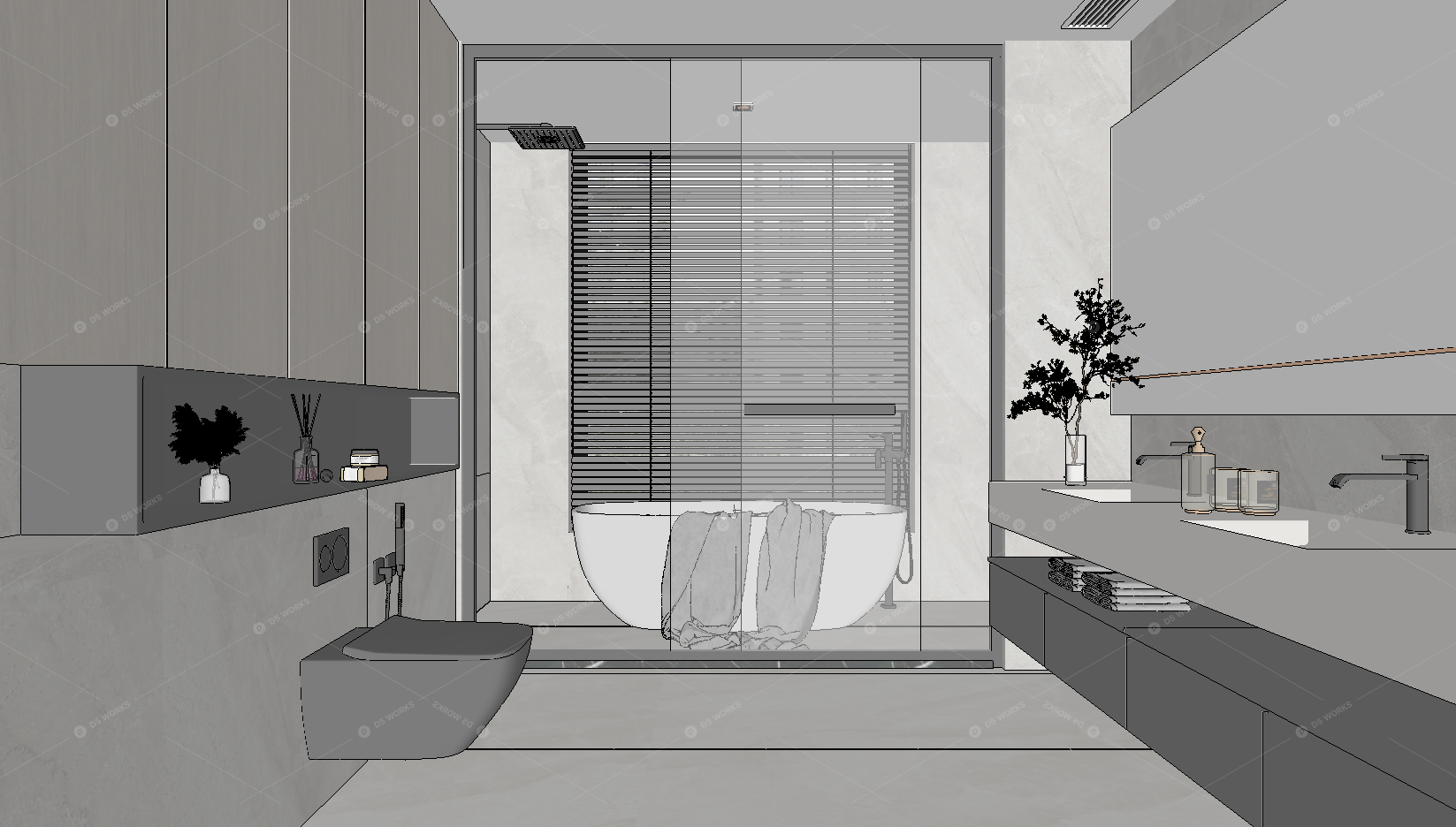 Bathrooms 3D Models 2