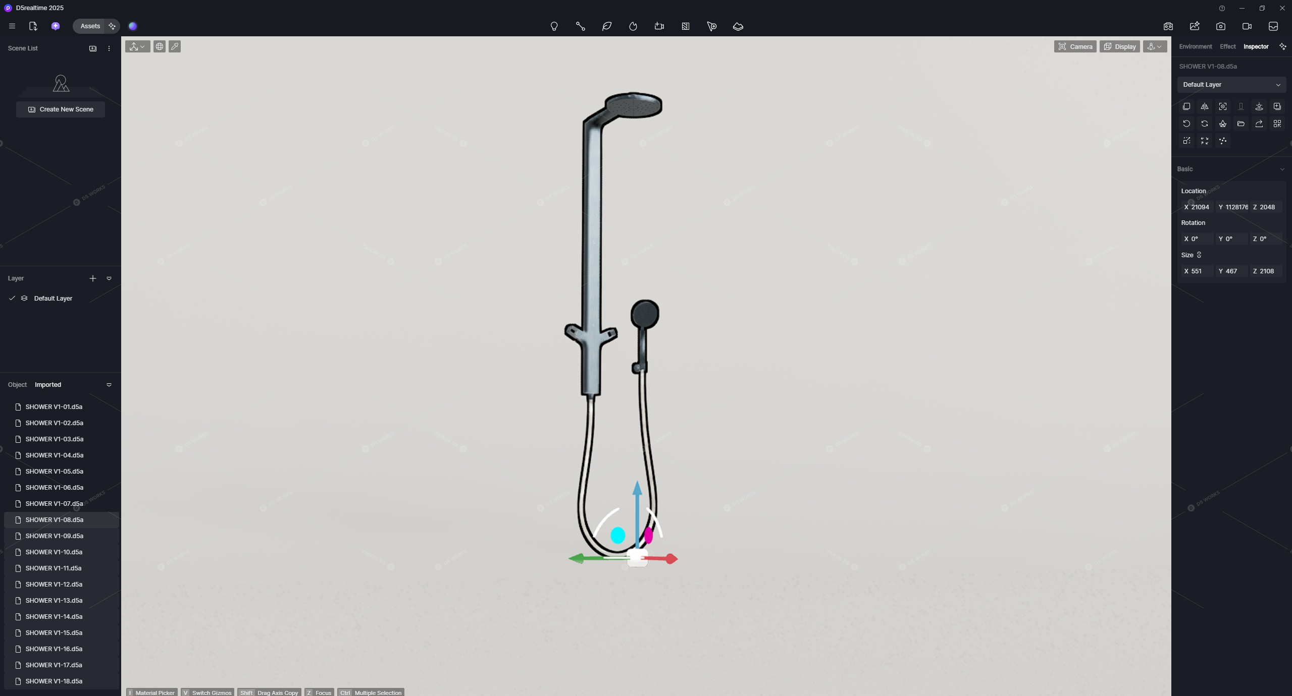 Bathroom Fixtures 3D Models 2