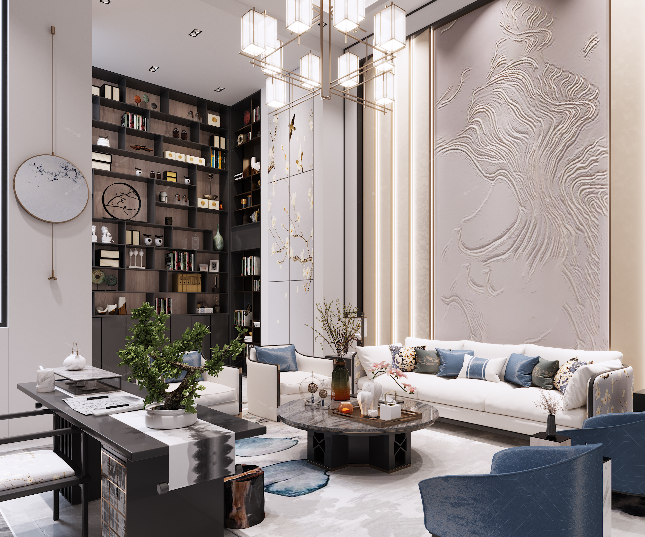 Living Rooms 3D Models 3