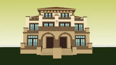 Modern Semi-Detached Villa