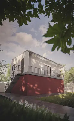 Modern Apartment Exterior