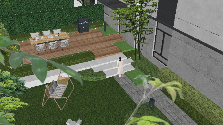 Modern Courtyard Landscapes